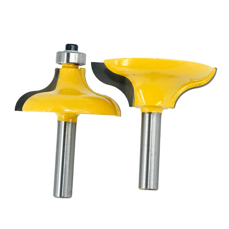 2 Pz. 8mm Gambo Porta Ingresso Tenone Lungo Punta for Router Lavorazione del Legno for for Utensile for La
