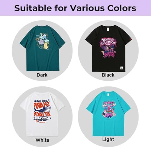 Procoloredfun Filme de transferência DTF L1800, rolo de filme A3 DTF para impressoras jato de tinta