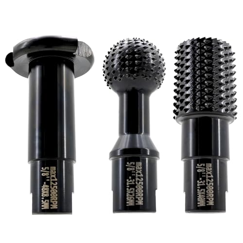 3 PCS Ball Gouge Angle Grinder Attachments - KURSTOL Sphere