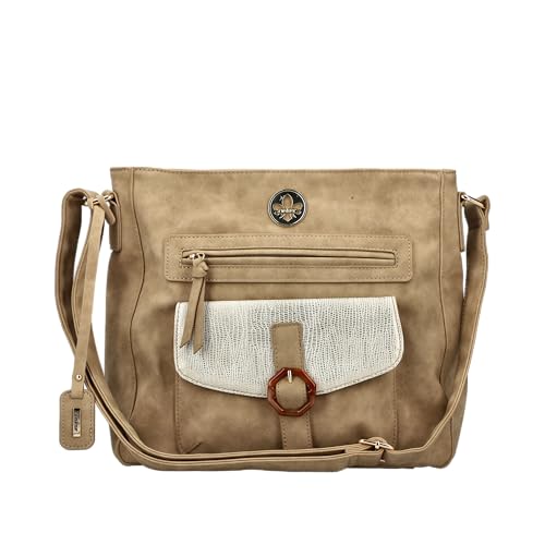 Sac à main femme Rieker H1362 cabas noir multipoche fourre-tout tendance