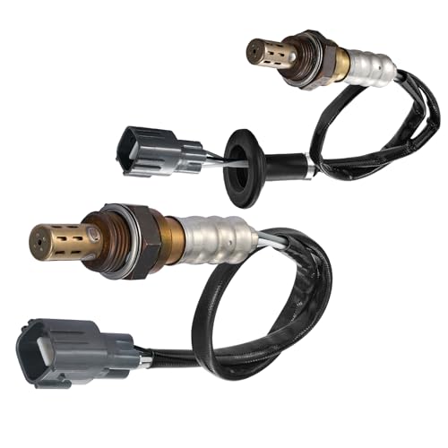 Oxygen O2 Sensor 234-4622 and 234-4061 Compatible with Toyota 04-06 Camry 2.4L L4, 8946506290 1PCS Upstream and 1PCS Downstream Replacement Oxygen Sensor for#8946506150, 8946506190