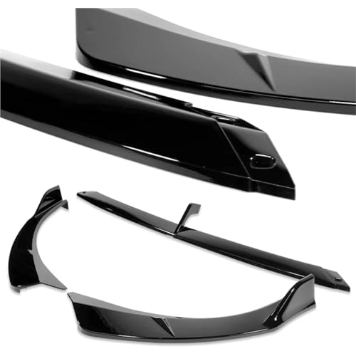 Car Front Bumper Spoiler Lip Body Kit Diffuser Guard for Compatible with 2019-2026 Mazda 3 Hatchback / 5DR Model