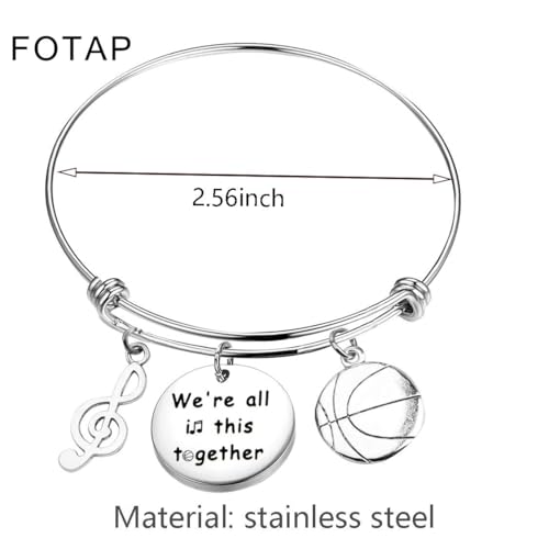 FOTAP Musical Inspire Bracelet Friendship Gift Drama Enthusiasts Jewelry Graduation Gift for Friends Musical Inspired Jewelry2