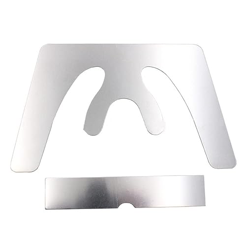 Instrumentos de placa de plano de mandíbula de fundición maxilar dental de acero inoxidable dentadura Fox Plane Plate Instrumentos