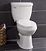Miseno MNO1503C Two-Piece Toilet with Chair Height Elongated Bowl - Includes Seat and Wax Ring