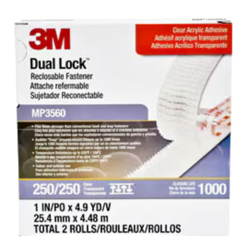 3M DUAL LOCK RECLOSABL E FASTENER MP3560, (00051131064638) (5/each)