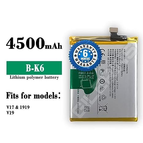 Image of Original B-K6 Battery for Vivo V17 /V19 / 1919 Battrey with 6 Month Warranty**** (A0046)