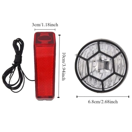 6V 3W Dynamo Bike Light Set