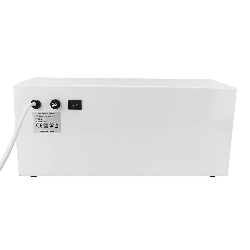 YUYTE Gabinete de Esterilizador Estetica UV, 5.8L Caja de Esterilización, Equipo de Desinfección Salud para Toallas y Biberón para Salones de Belleza(EU)