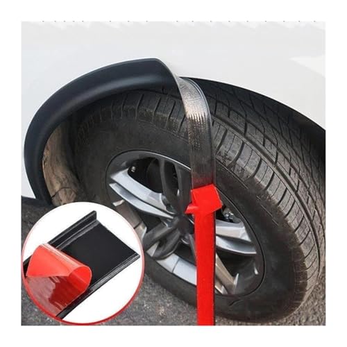 Tira de goma anticolisión y protector universal de guardabarros para arcos de rueda 5