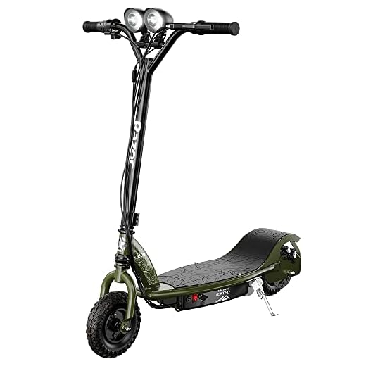 Razor RX200 Jeep Electric Off-Road Scooter for Adults Ages 18+ - Jeep Inspired, 200w High-Torque Motor, Up to 12 MPH, for Riders up to 154 lbs