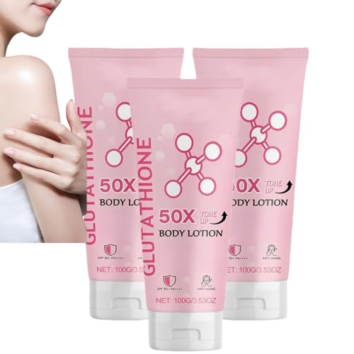 Glutathione 50x Loción corporal iluminadora Glutatión Niacinamida Loción corporal Glutatión Crema para la piel
