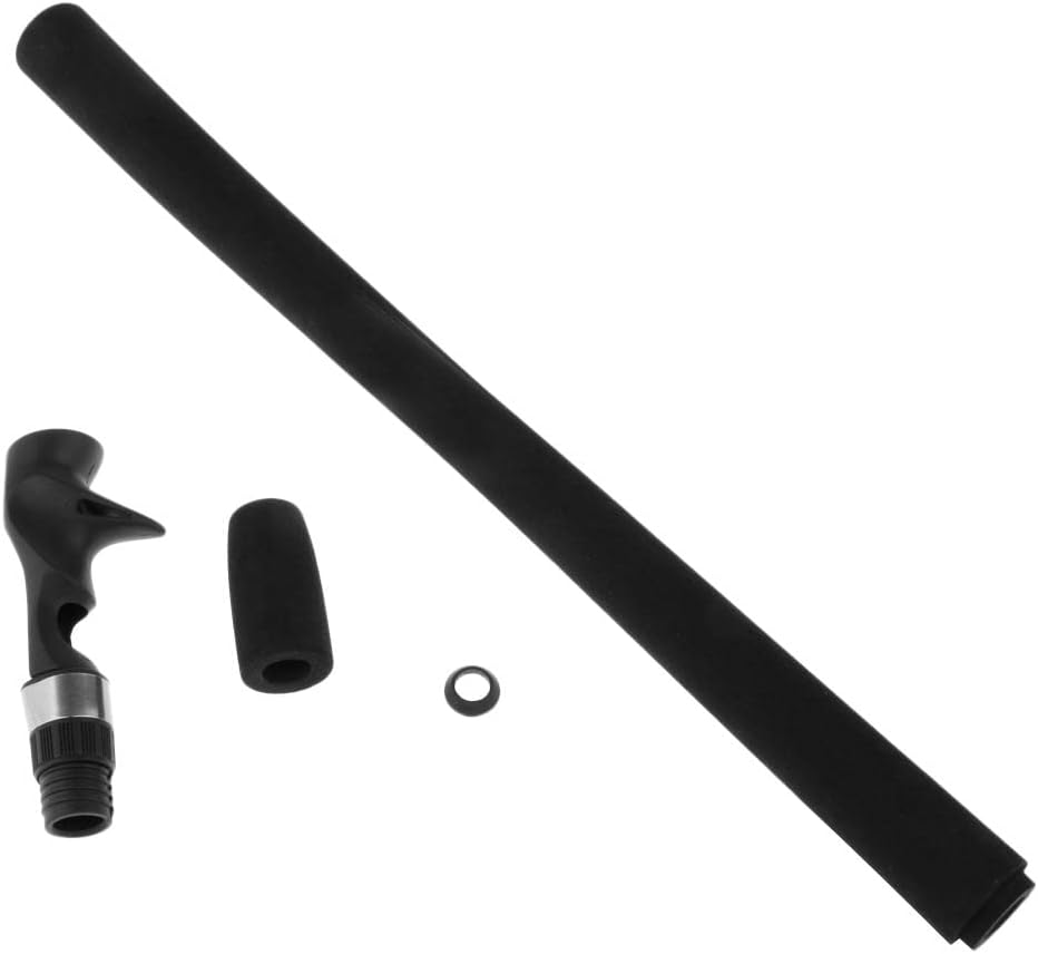 Blue EVA Fishing Rod Handle Kit- Weight and Portable Building Rod Handle with Reel Seat- Stylish Design for More Fun- for Rod Repair- Fit for Anglers and Fishing Enthus