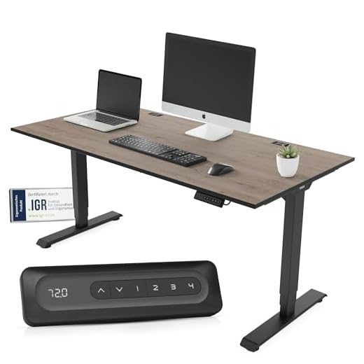 Yaasa Desk Essential Höhenverstellbarer Schreibtisch