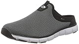 Modischer Sabot Lico Multi Sabot Flacher Slipper Unisex Erwachsene, Schwarz/ Grau, 37 EU