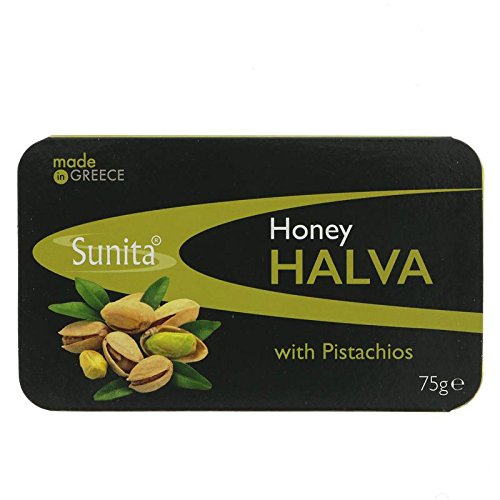 Sunita Honey & Pistachio Halva 75g (Pack of 24)