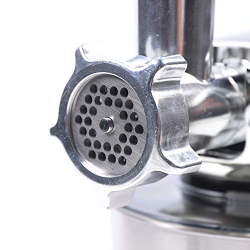 Sallurmose 3 in 1 Küchenmaschine 6 Geschwindigkeiten einstellbarer elektrischer Küchenmixer mit Edelstahlschüssel 4 L… – Bild 8