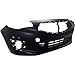 For Mitsubishi Mirage G4 Bumper Cover 2017 2018 | Front | Primed | w/Bumper Grille | 6400H293