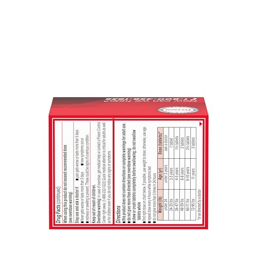 Children's Tylenol Chewables, 160 mg Acetaminophen, Grape, 24 ct - image 9