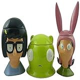Surreal Entertainment Fox Network Bob's Burgers Family Bust LIDDED JAR