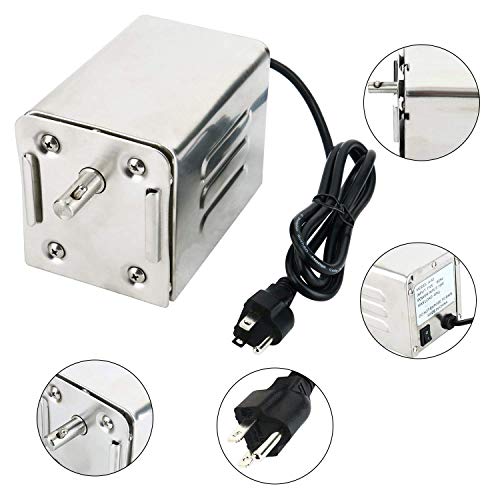 YaeTek 40KG 110V Electric Roaster Motor BBQ Rotisserie Barbecue Motor for Roast Meat Grill Roaster Accessories Outdoor Rotisserie by YaeTek - Used condition - Image 3