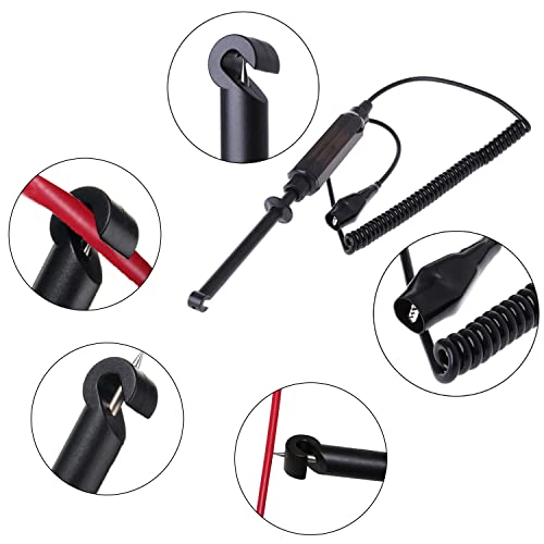 Auto Car Truck Wire Piercing Cord Voltage Circuit Tester Dc 6V/12V/24V Hook Probe Test Light Pencil With Light Indicator 1Pc #TOP1