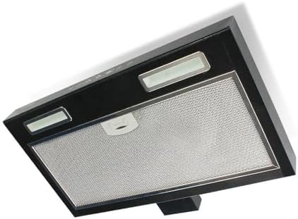 518mm Wall Mount Range Hood, All-Copper Motor, 3-Speed Fan, 2 LED Lights, Touch Panel, 20-40W for RV, Camper, Yacht, Kitchen, Dining Car