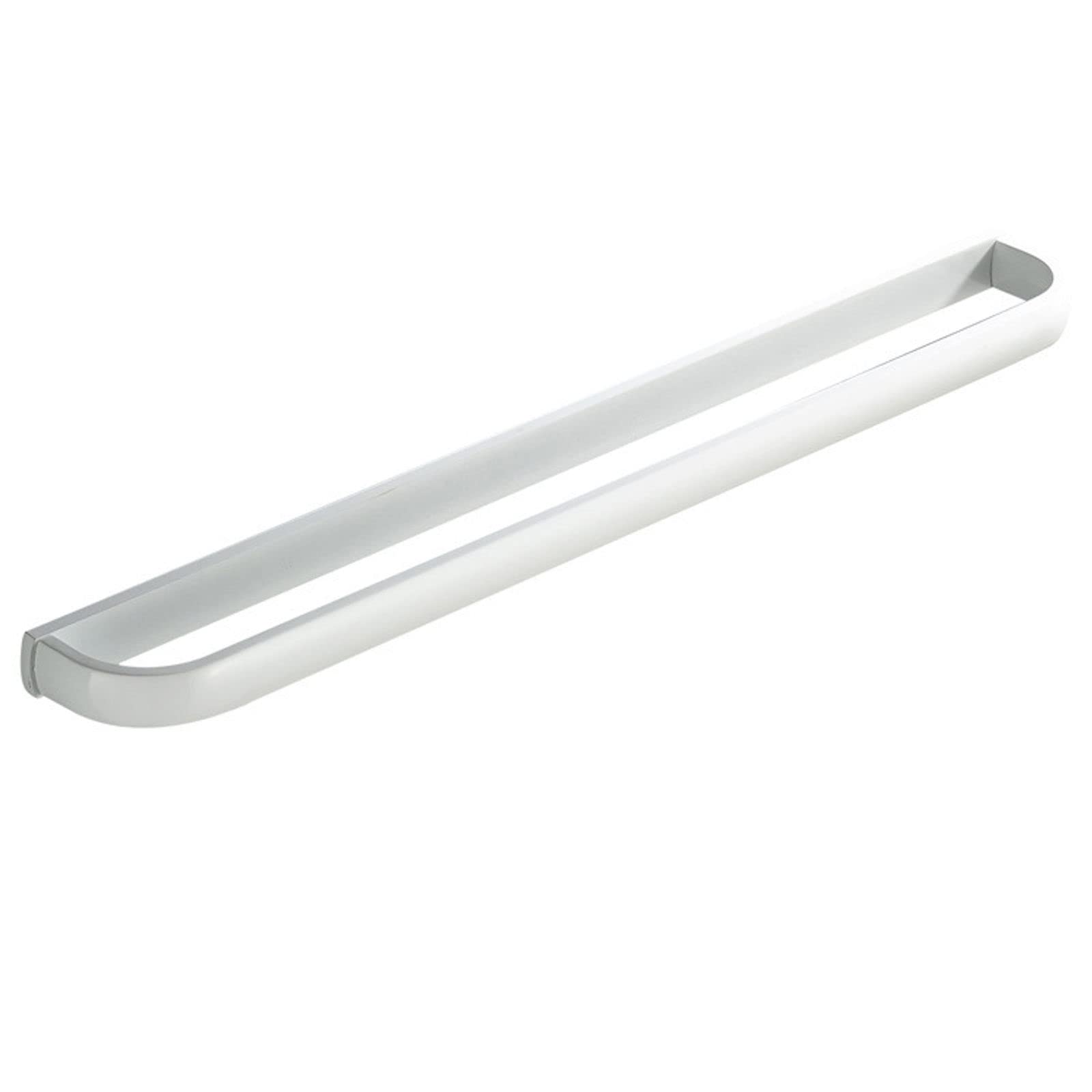 Porte-serviettes en laiton contre le désordre - Barre murale 57,5 cm pour linge humide
