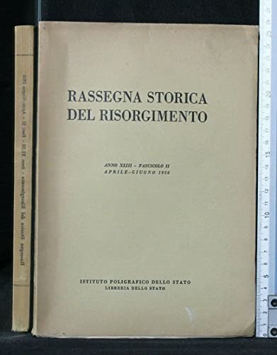 AA.VV. RASSEGNA STORICA DEL RISORGIMENTO