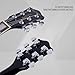Leo Jaymz SC Series Electric Guitar – Mahogany Body, Laurel Fingerboard, Dual Humbuckers, Stainless Steel Frets, Tune-O-Matic Bridge, C Neck, 18:1 Tuners (US Flag)
