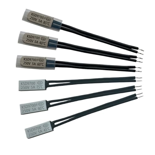 2/5/10 �� KSD9700 40C-150C 5A250V NC/NO �o�C���^���f�B�X�N���x�X�C�b�`�T�[�}���v���e�N�^�[ 40C 60C 80C 100C 115C 125C 130C 150C(Metal-5A-NC,5PCS_110C)