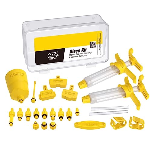 Eachbid Kit de Purga de Freno Herramienta Cambiar Disco Bicicleta Mineral para Shimano, Magura, Tektro y Sram Series MTB Bici Universal Herramientas de Reparación de Frenos Hidráulicos (255)