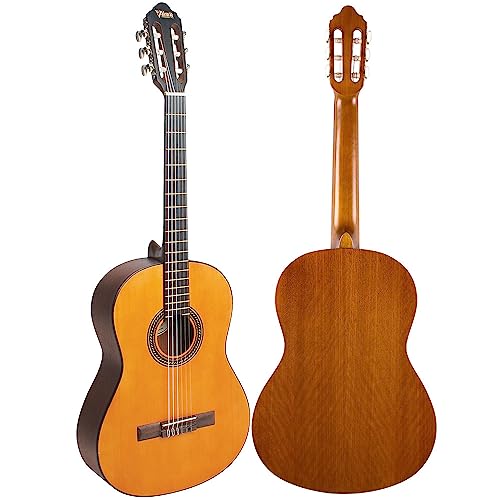 Image of Valencia 200 Series Classical Guitar 4 /4 size Antique Natural with Truss Rod VC214
