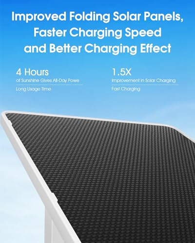 ANRAN 4K Camara Vigilancia WiFi Exterior Solar, 360° PTZ Cámara Sin Cables con Bateria, 8MP Seguridad Cámara con Wi-Fi 6, Visión Nocturna en Color, Detección PIR y AI, Audio Bidireccional - imagen 5