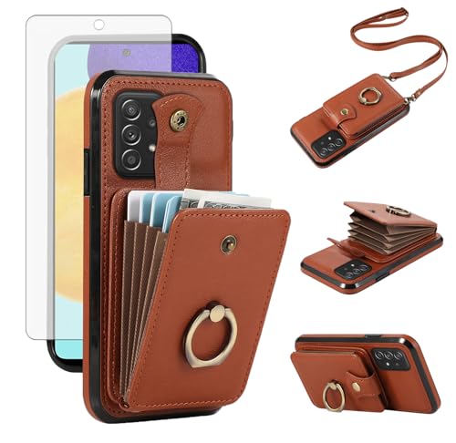 Étui Samsung A52S anti piratage RFID avec film écran antichoc