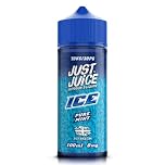 Just Juice 70/30 Vape Liquid with No Nicotine, 100ml 0mg Pure Mint Ice Vape Juice, No Nicotine E liquid for E-Cigarette, Nic Free Eliquid, Vaping Liquids, 70VG 30PG