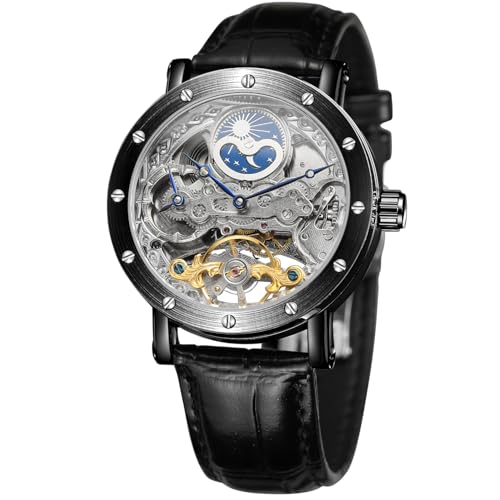Montre automatique pour homme idéale au quotidien avec son style moderne argenté