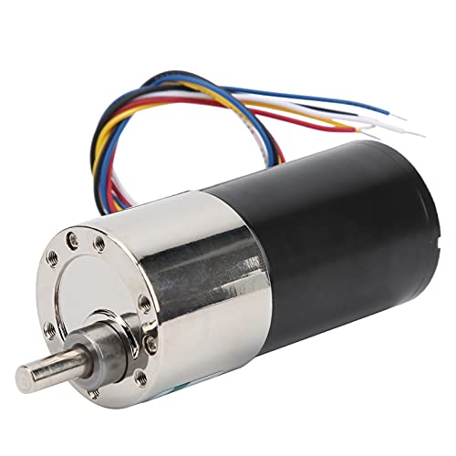 Moteur sans balais DC 12V 50 tr/min Wakects XD-37GB3650 avec engrenages métalliques robustes