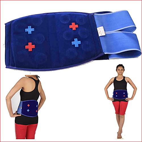 ANCS lumber support with magnetic power back pain relief Belt Back Belly 12 Mag. Velvet (44)