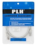 D & K Exclusives Cat 6 Ethernet Cable 1 Meter High-Speed LAN Network Cable for Computer, Router, and Modem RJ45 Patch Cord with Anti-Interference Design, Plug & Play Internet Cable (1 Pack)