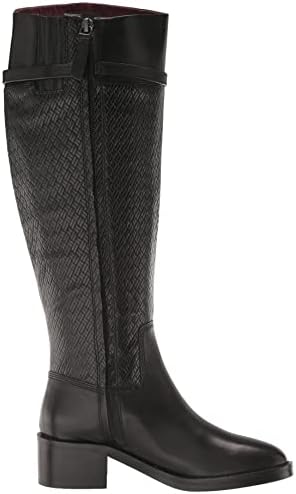 Franco Sarto Womens Colt Tall Wide Calf Knee High Boot Black Leather 6.5 M | Image 5