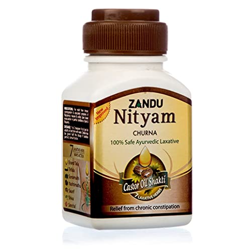 ZANDU Nityam Churna Laxatif ayurvédique sans danger pour les plantes 100 g