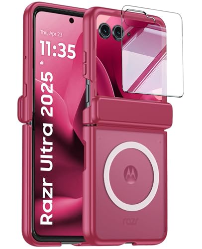 Coque magnétique Motorola Razr 60 Ultra antichoc compatible charge sans fil
