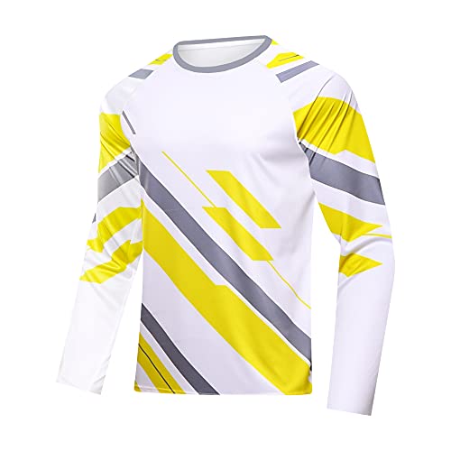 sponeed Men Long Sleeve UPF 50+ Shirts Sun Protection