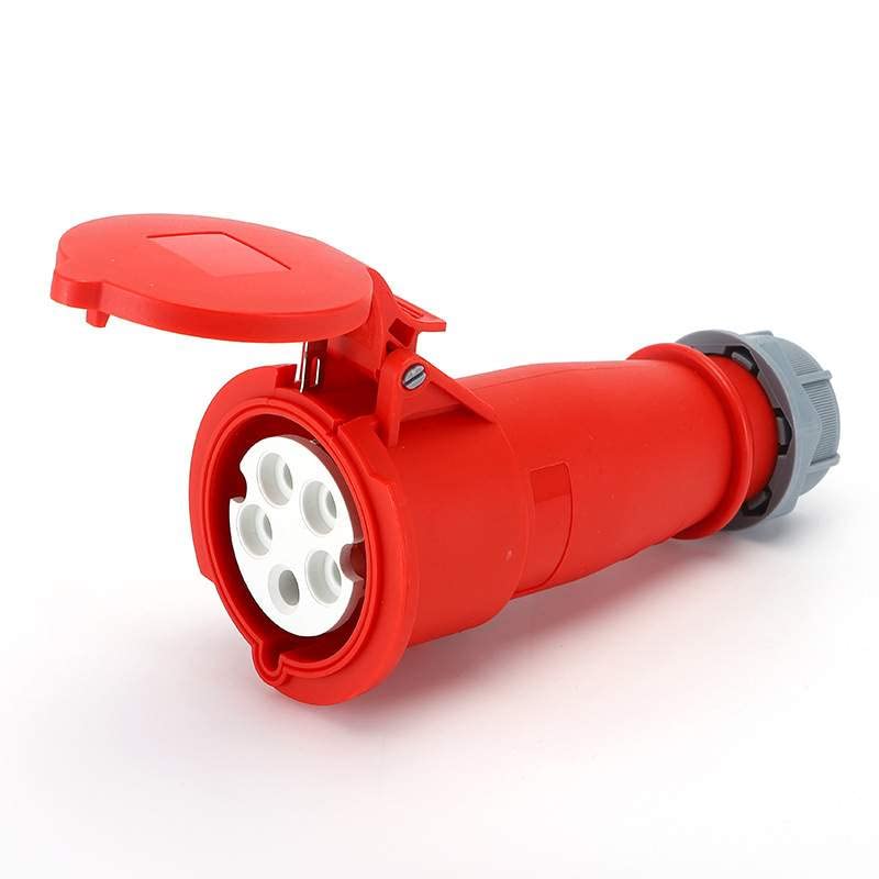 IEC60309 Waterproof CEE Industrial Connector Socket 5Pin 32A 380V-415V 3P+E+N IP44 (Type-1）