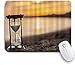 Produktbild Mauspad weihnachtsuhr sanduhr im sonnenuntergang goldene stunde sand, Der durch glühbirnen zeit zeit angepasste kunst mousepad rutschfeste gummibasis für computer laptop schreibtisch schreibtischzubeh