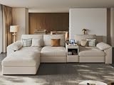 EASE MOOSE Leather Sectional