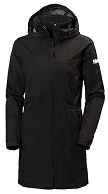 Helly Hansen Mujeres Abrigo largo W Aden  Negro  L