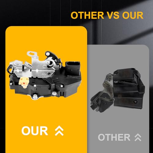 Image of ASAPE Power Door Latch Lock Actuator Front Left Driver Side for 2007-2009 for Chevy Silverado Tahoe Suburban Avalanche, for GMC Sierra Yukon, for Cadillac Escalade Door Lock Replace# 931-303,25876382