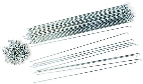 国産スポーク 月星【14−250】#14スチールスポーク250mm 72本入 #14ニップル付